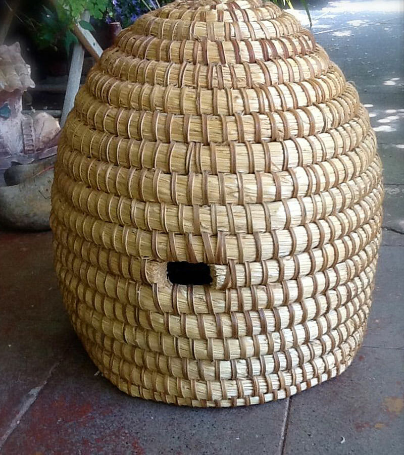 How To Build A Bee Skep Modern Farmer