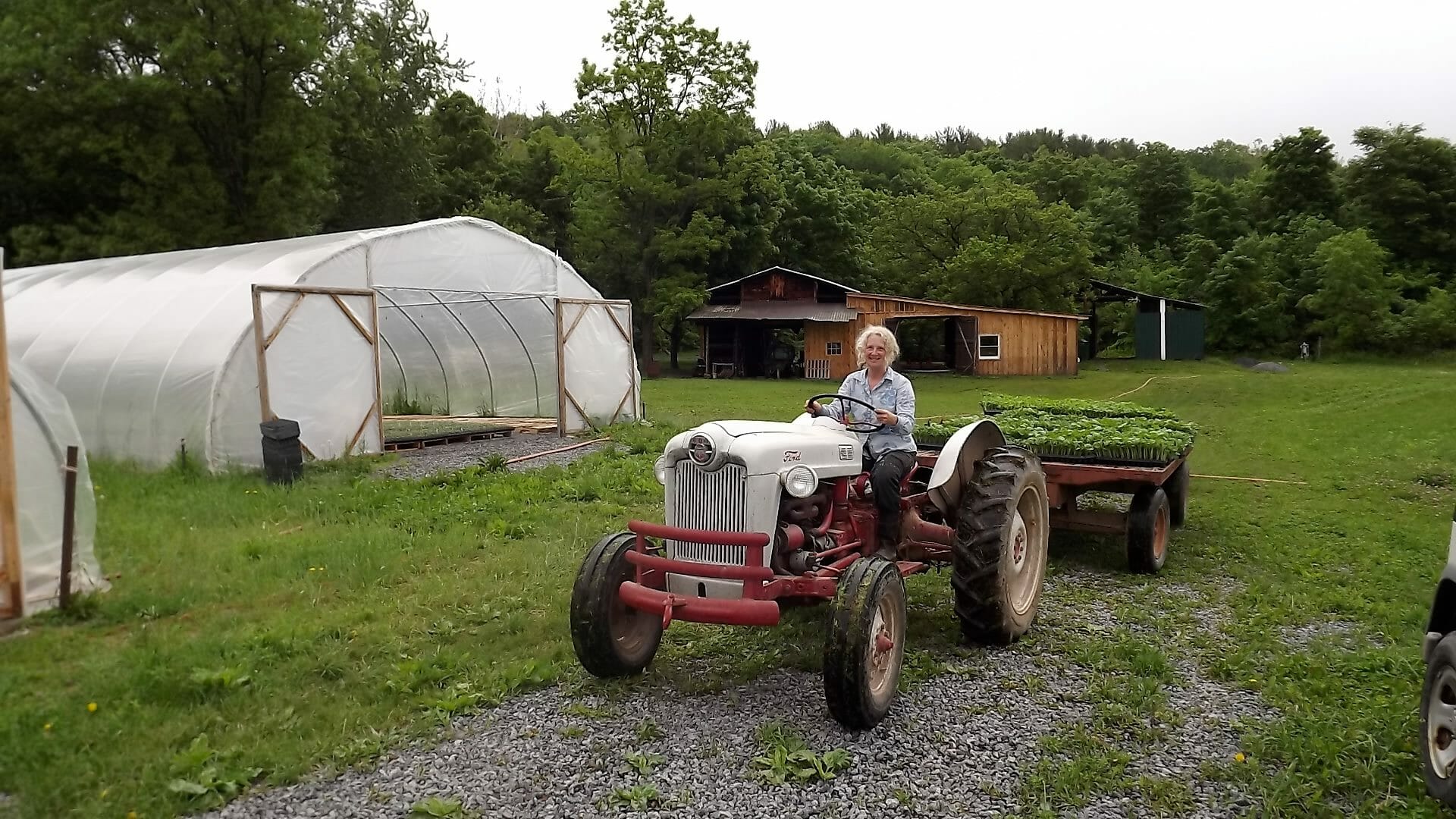 Deb Kavakos, of Stoneledge Farm in New York, was an early adopter of the CSA model in the U.S. / Courtesy Stoneledge Farm