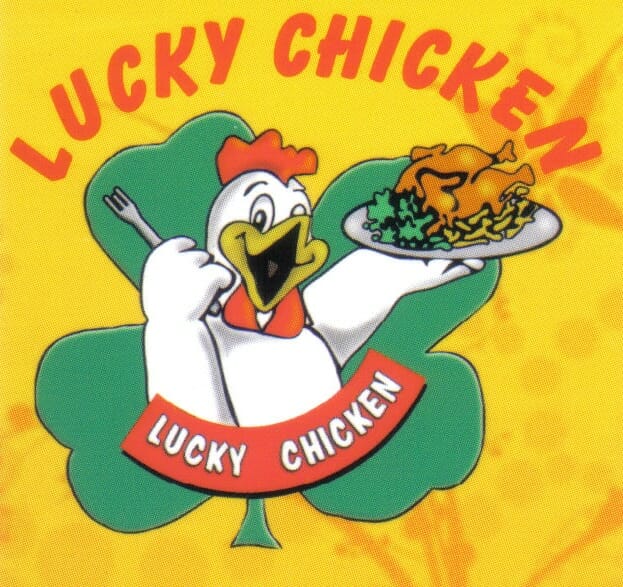 lucky chicken logo