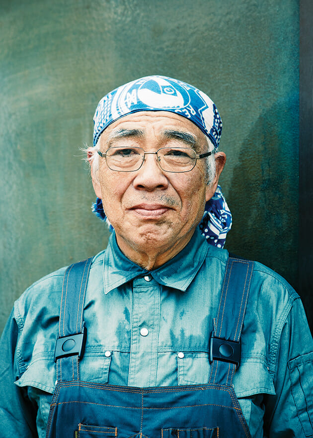 Tadao Aida, factory founder and great-uncle of its current owner, Satoshi Aida.