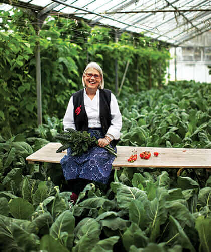 Darina Allen, founder of Ballymaloe Cookery School 