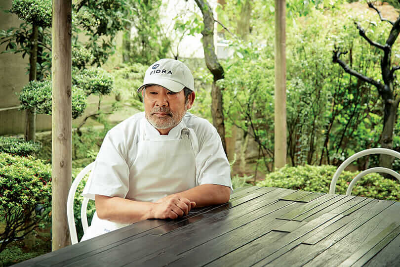 Chef Toshio Tanabe at Ne Quittez Pas