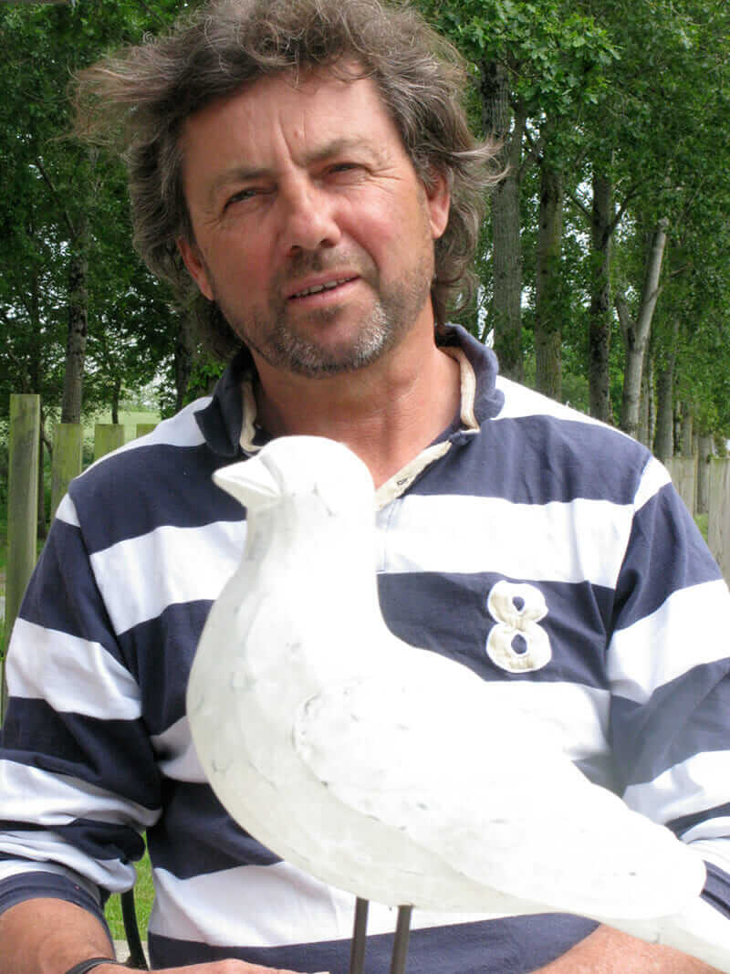 Rémy Anézo, founder of Les Pigeons De Mesquer.