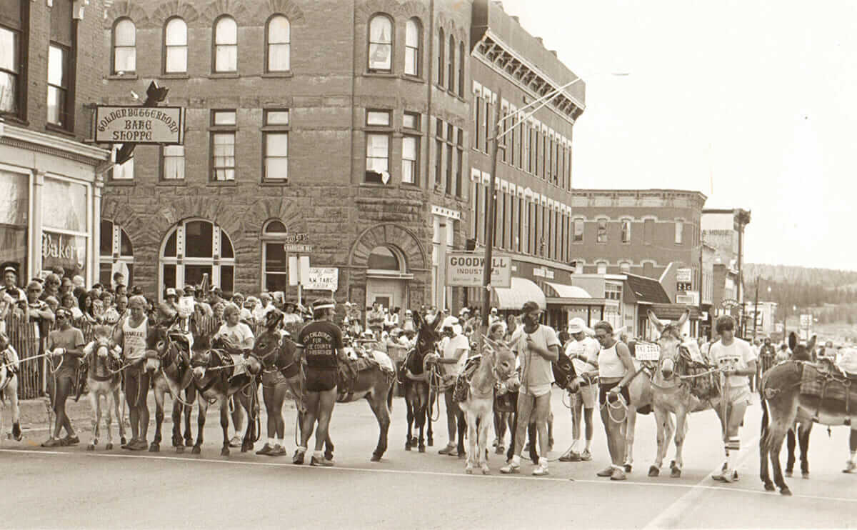 Leadville Start, 1980, photographed by Miles F. Porter IV.