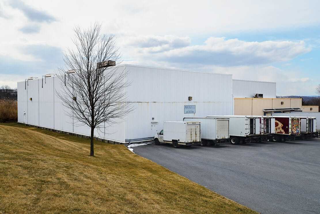 Procold Refrigerated Services in Allentown, Pennsylvania, the mid-Atlantic's logistics hub.