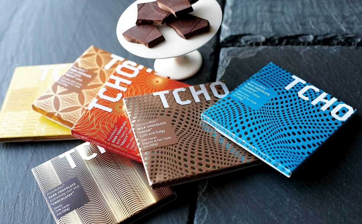 TCHO chocolate from San Francisco.