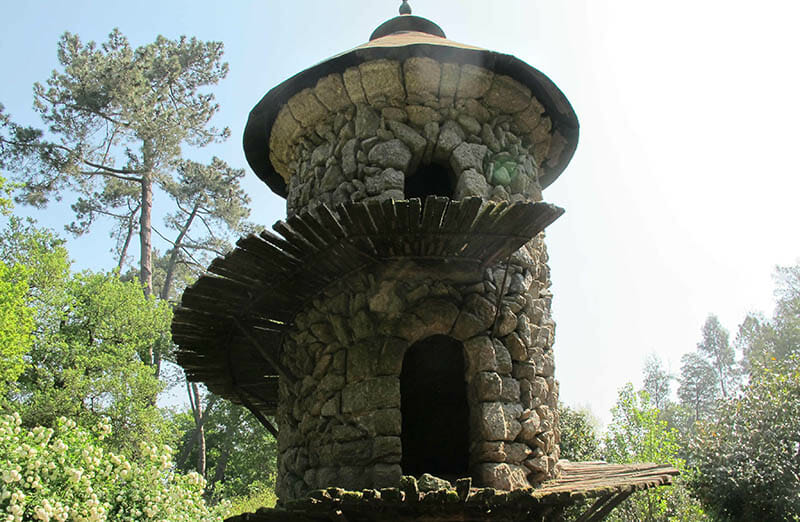 The original tower at Quinta da Aveleda in Portugal. Photo by Marian of karmaquita.com.