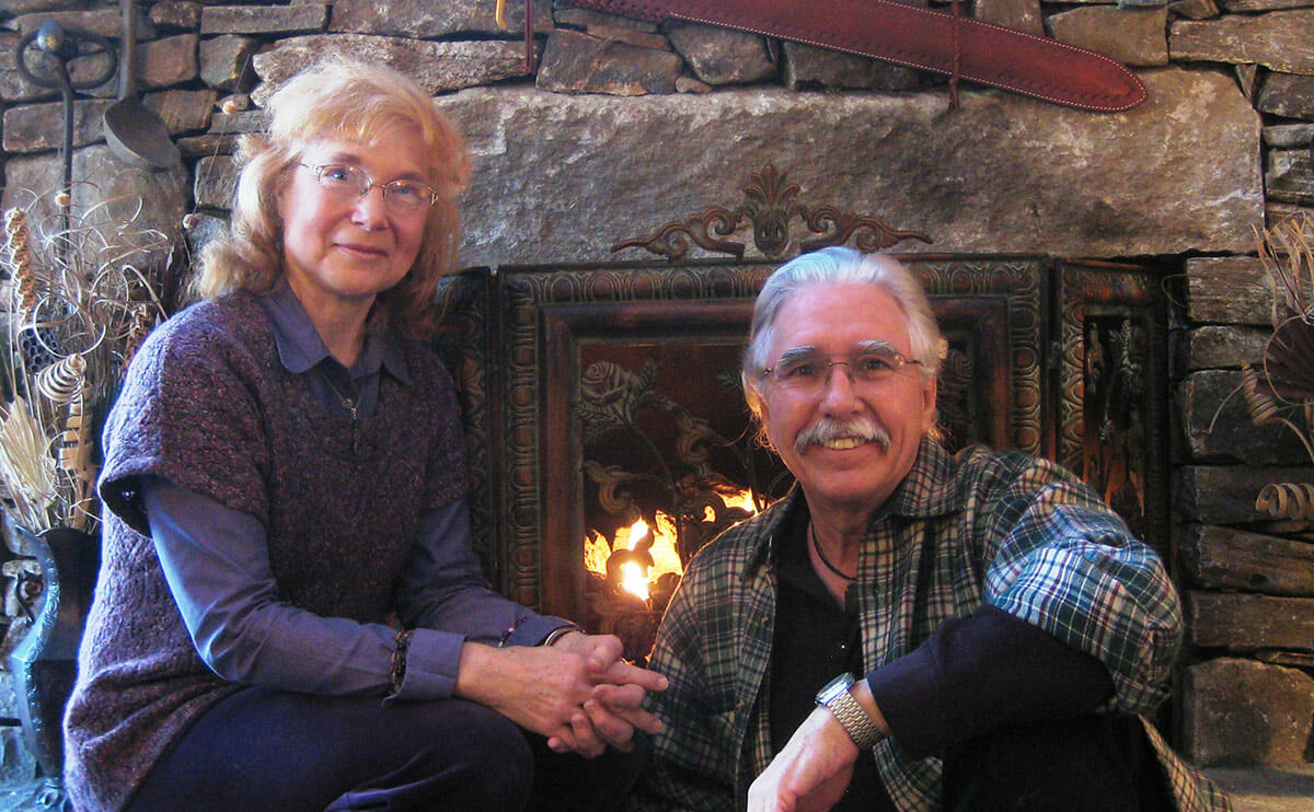 Karen and Paul Fredette run a newsletter and website for hermits, and have written a book on the hermit life./ Courtesy Karen and Paul Fredette