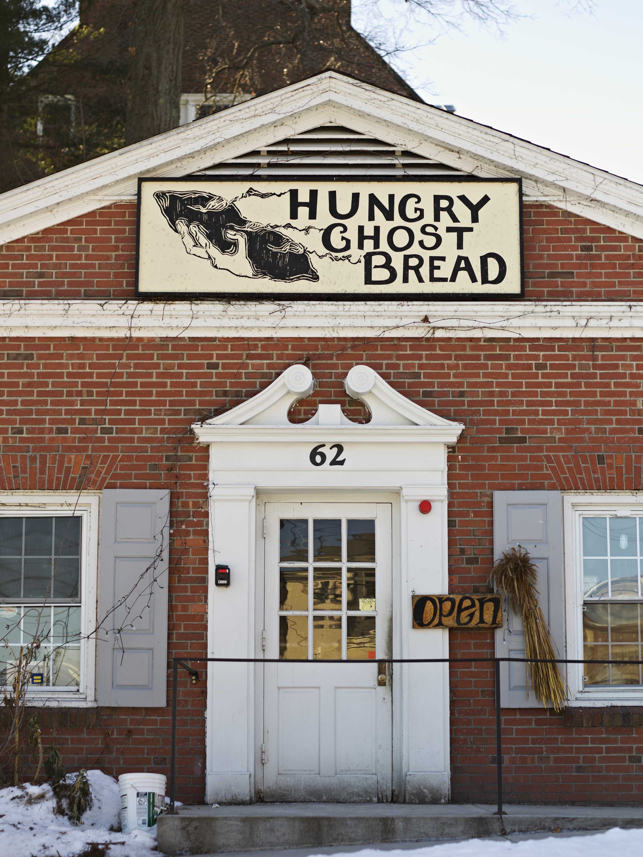 Hungry Ghost Bred sits on a small hill near downtown Northampton, Massachusetts.