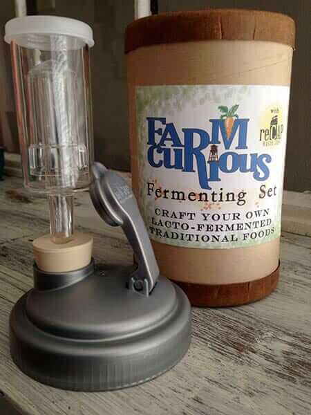 The basic FARMcurious fermenting set.