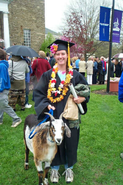 Cuzco at Nan's college graduation.