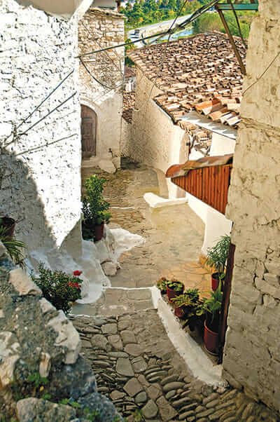 The cobbled streets of Berat, Albania. / Courtesy Jacek Malipan.