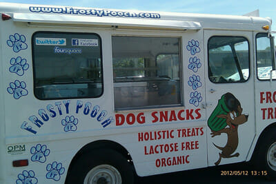 Frosty Pooch truck./Photo courtesy Frosty Pooch Facebook page.