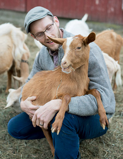 mccurdy with goats