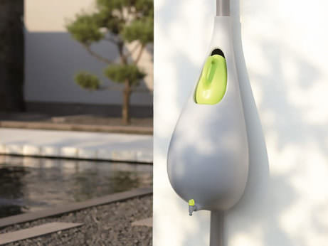 The Raindrop rainwater collection system is perfect for smaller spaces. Credit: Astrid Zuidema, NoPoint.