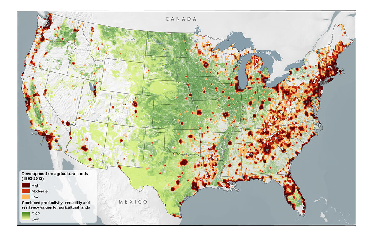 10 Numbers That Show How Much Farmland We're Losing to Development