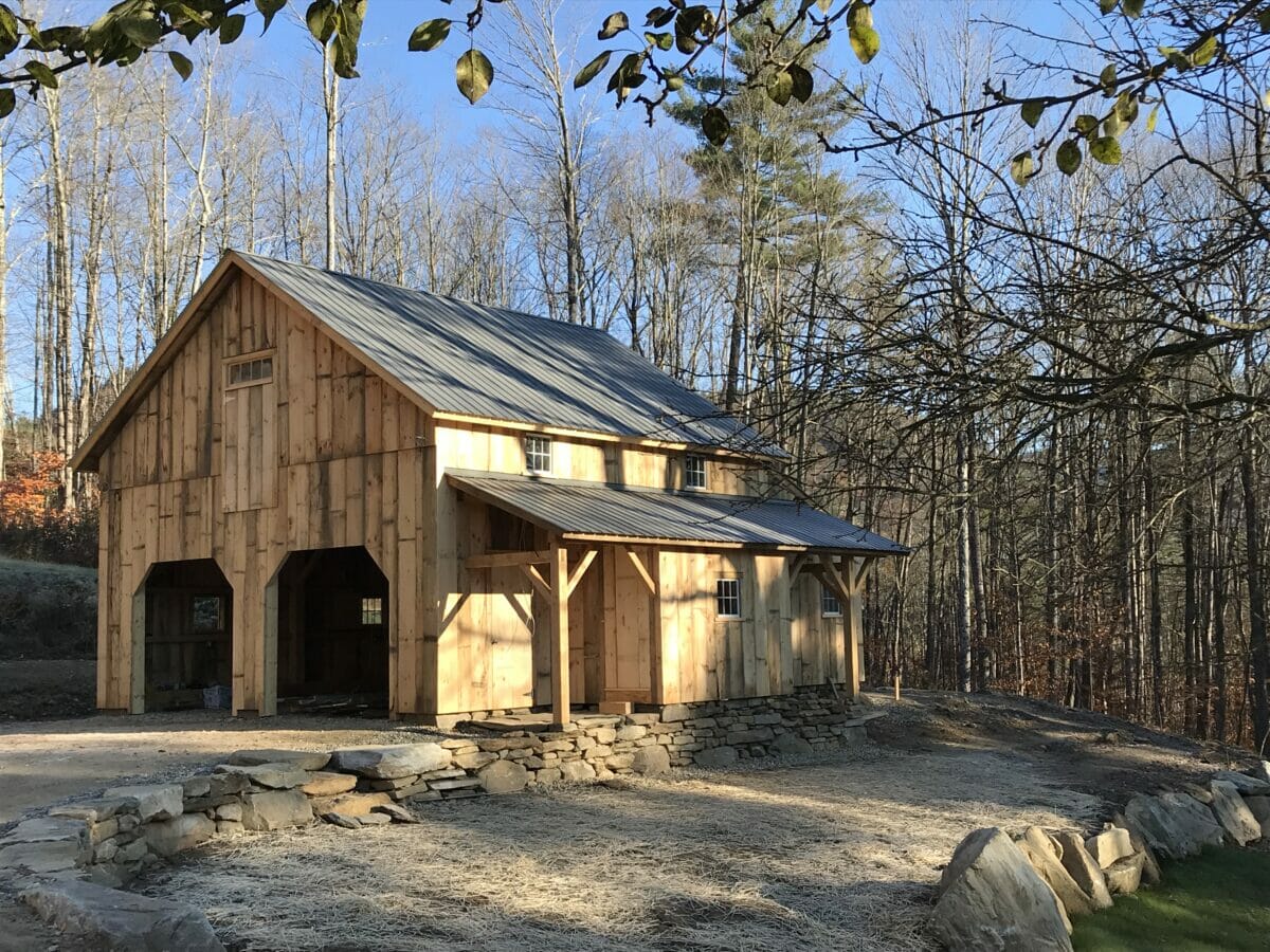 How to build a barn