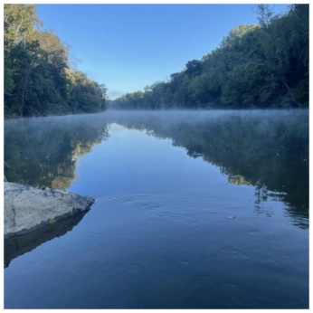 The Haw River. (Photography by Emily Sutton)