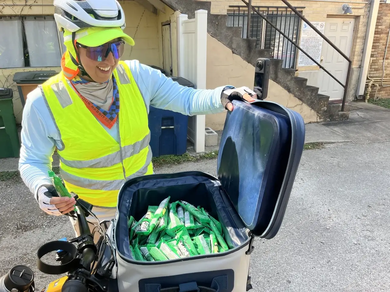 Spotlight On the Cyclists Feeding Their Community